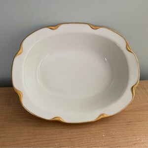 Haviland silver anniversary uncovered vegetable bowl